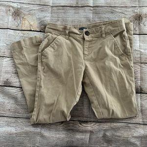 Girls skinny khaki pants